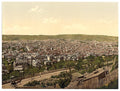 General view Stuttgart Wurtemburg Vintage A4 Photo Print