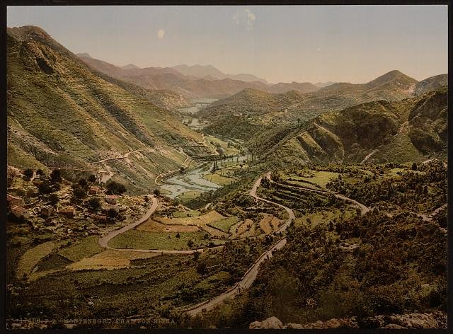 General view Thal von Rieka Vintage A4 Photo Print