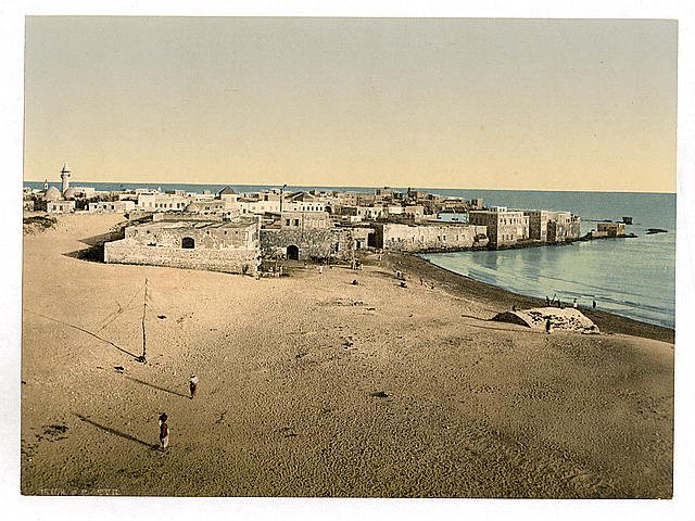 General view Tyre Vintage A4 Photo Print