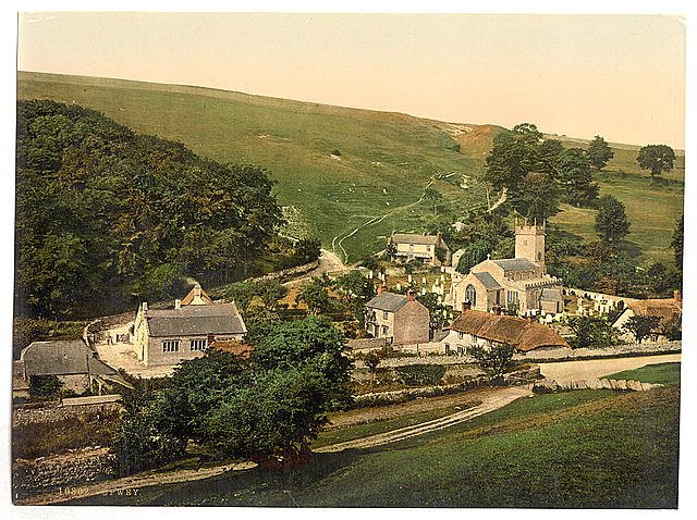 General view Upwey Vintage A4 Photo Print