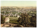 General view Wiesbaden Hesse Nassau Vintage A4 Photo Print