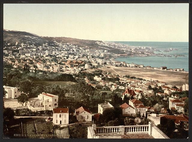 General view from Mustapha I Algiers Vintage A4 Photo Print