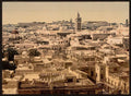 General view from Paris Hotel Tunis Vintage A4 Photo Print