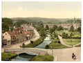 General view from cascade II Dawlish Vintage A4 Photo Print