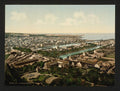 General view from fort du Roule Cherbourg Vintage A4 Photo Print