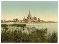 General view from station Stralsund Pommeraina Vintage A4 Photo Print