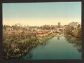 General view with the cathedral San Raphael Vintage A4 Photo Print