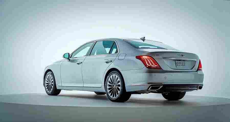 Genesis G90 5983 24 Car A4 Photo Print
