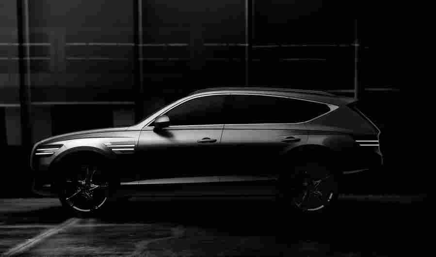 Genesis Gv80 6725 1 Car A4 Photo Print
