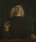 Gentile Bellini A Man with a Pair of Dividers A4 Photo Print