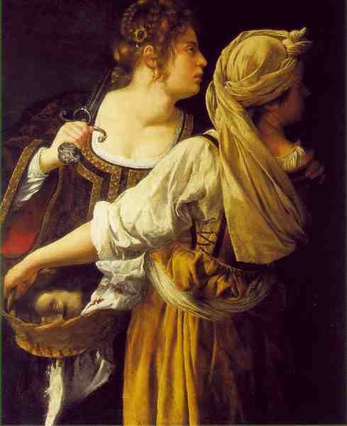 Gentileschi Artemisia Judith And Her Maidservant A4 Photo Print