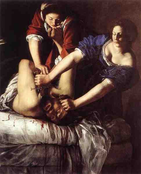 Gentileschi Artemisia Judith Beheading Holofernes A4 Photo Print
