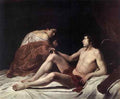 Gentileschi Orazio Cupid And Psyche  A4 Photo Print