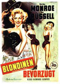  Gentlemen Prefer Blondes 06 film star poster A4 Photo Print
