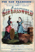 Geo Griswold Clipper Advert Vintage A4 Photo Print