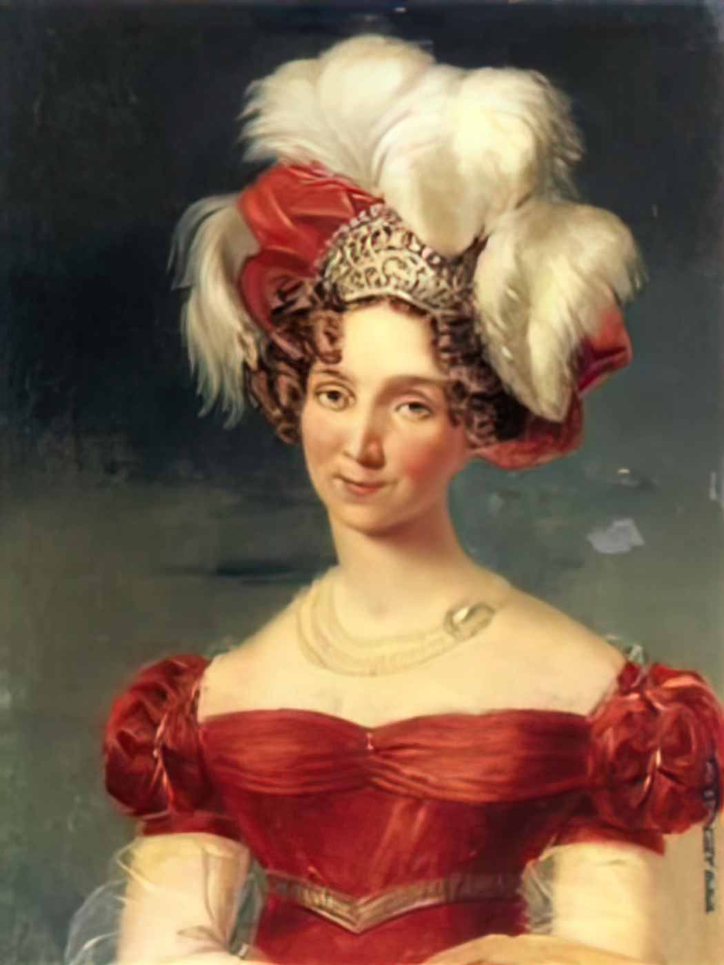 George Dawe elizaveta alexeevna in diademe by g dawe 1824 russian mus Art A4 Photo Print