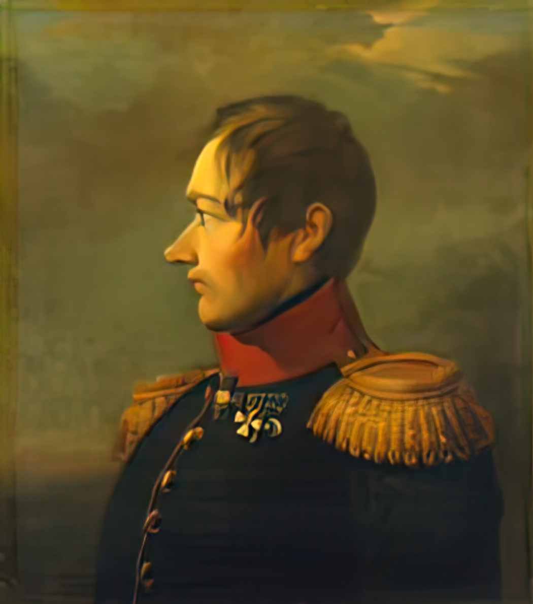 George Dawe a ermolov by g dawe 1825 gim Art A4 Photo Print