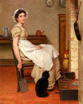 George Dunlop Leslie Her First Place Large A4 Photo Print