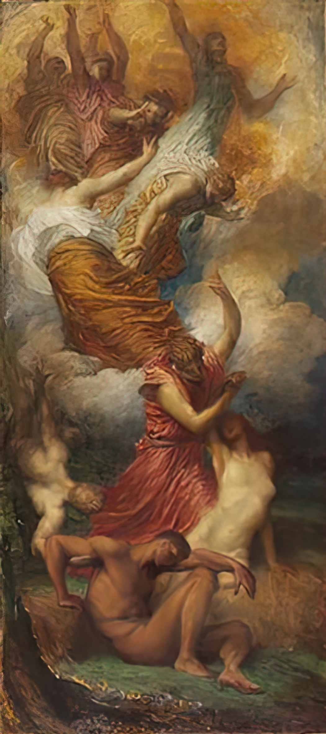 George Frederick Watts creation of eve Art A4 Photo Print UK
