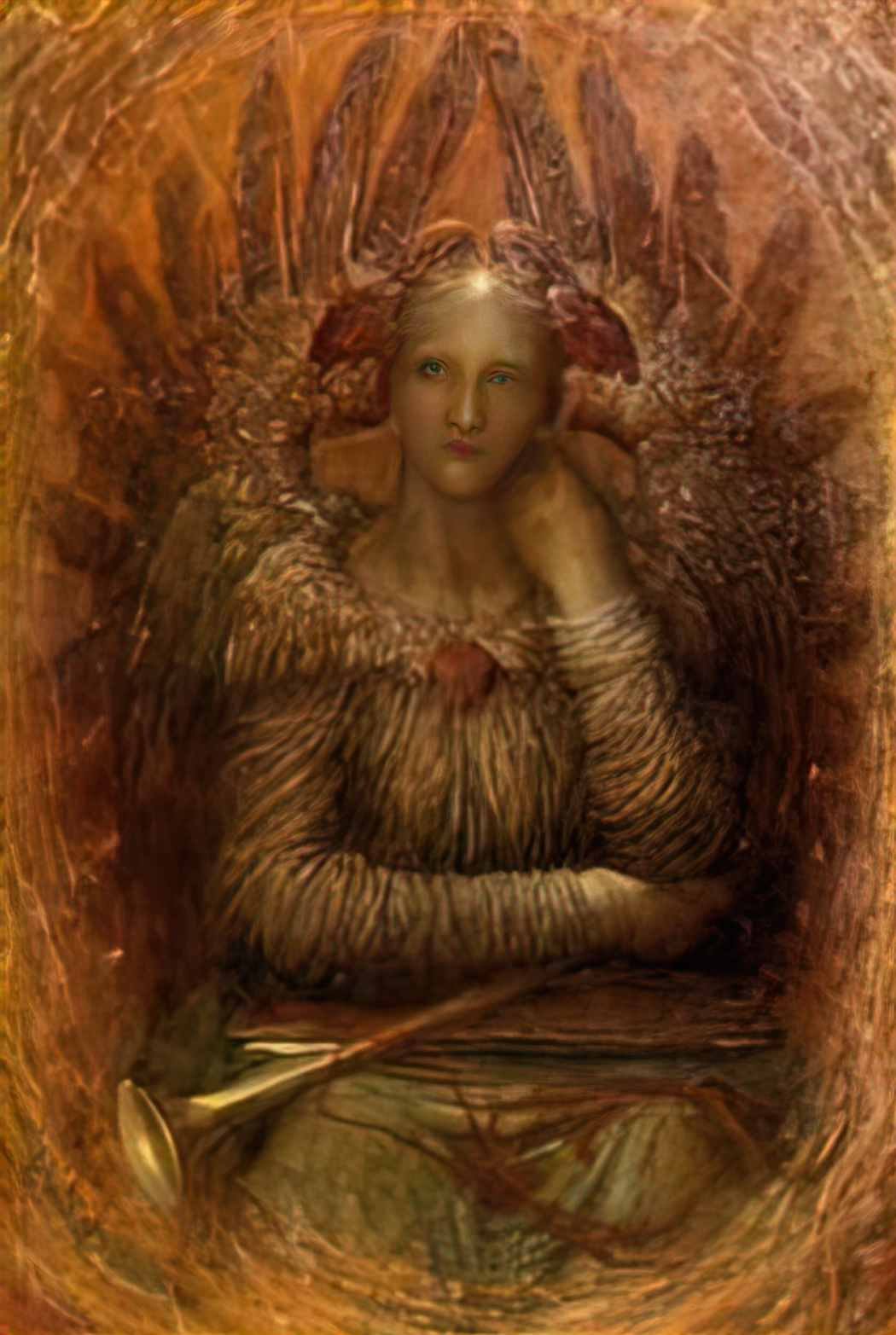 George Frederick Watts dweller within 1886(1) Art A4 Photo Print UK
