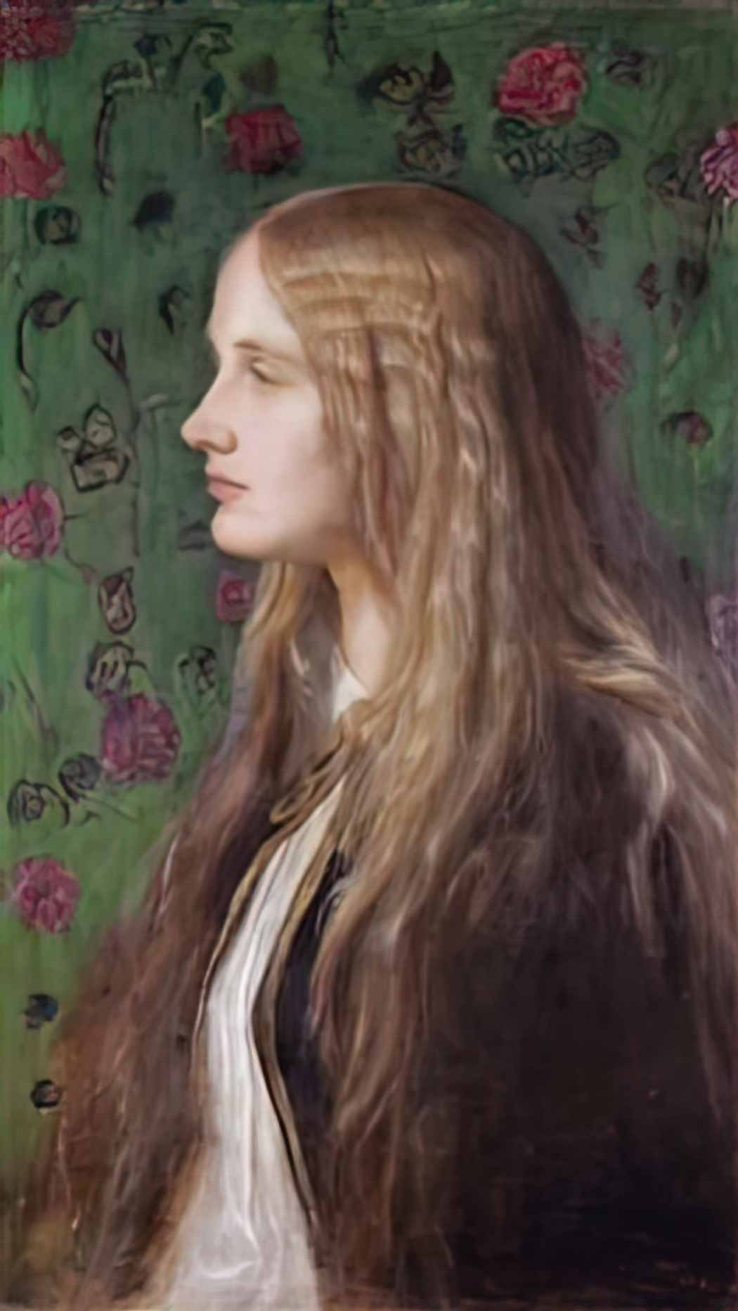 George Frederick Watts edith villiers later countess of lytton 18621 Art A4 Photo Print