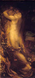George Frederick Watts eve repentant Art A4 Photo Print UK