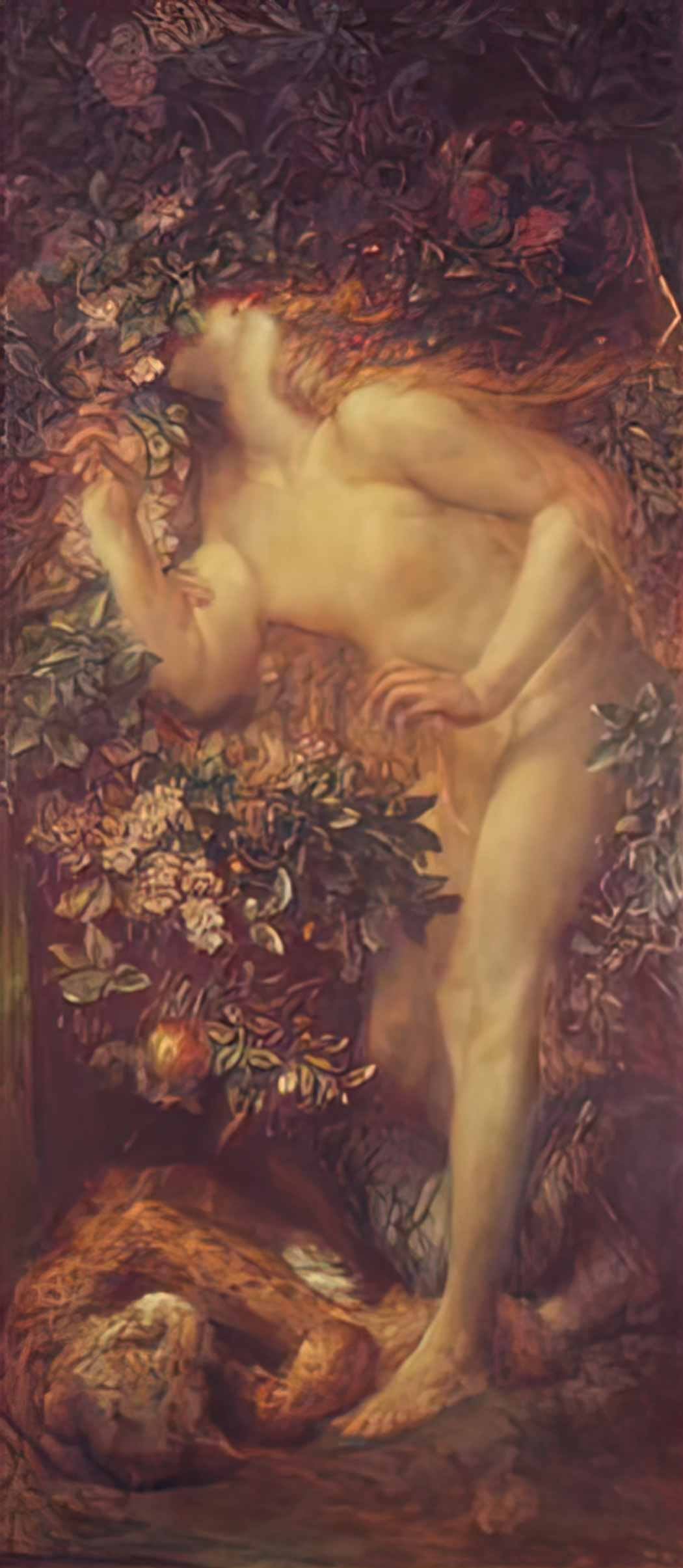 George Frederick Watts eve tempted Art A4 Photo Print UK