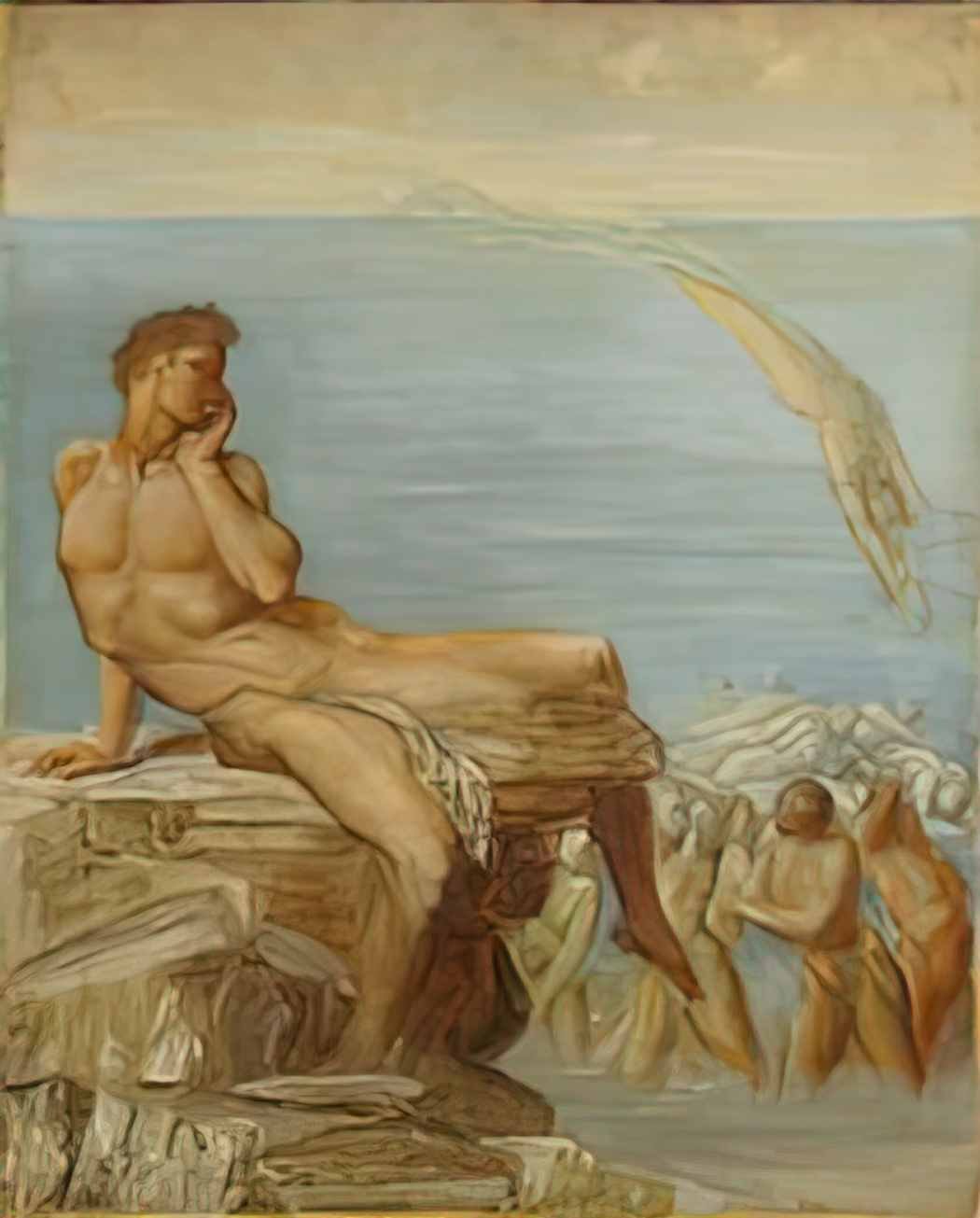 George Frederick Watts genius of greek poetry 18781 Art A4 Photo Print