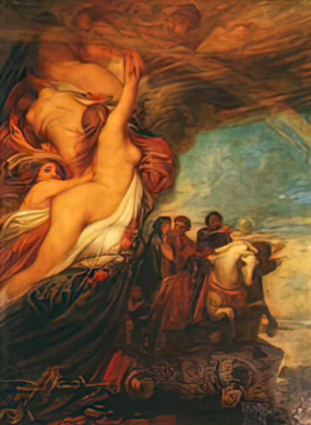 George Frederick Watts life s illusions 1849(1) Art A4 Photo Print UK