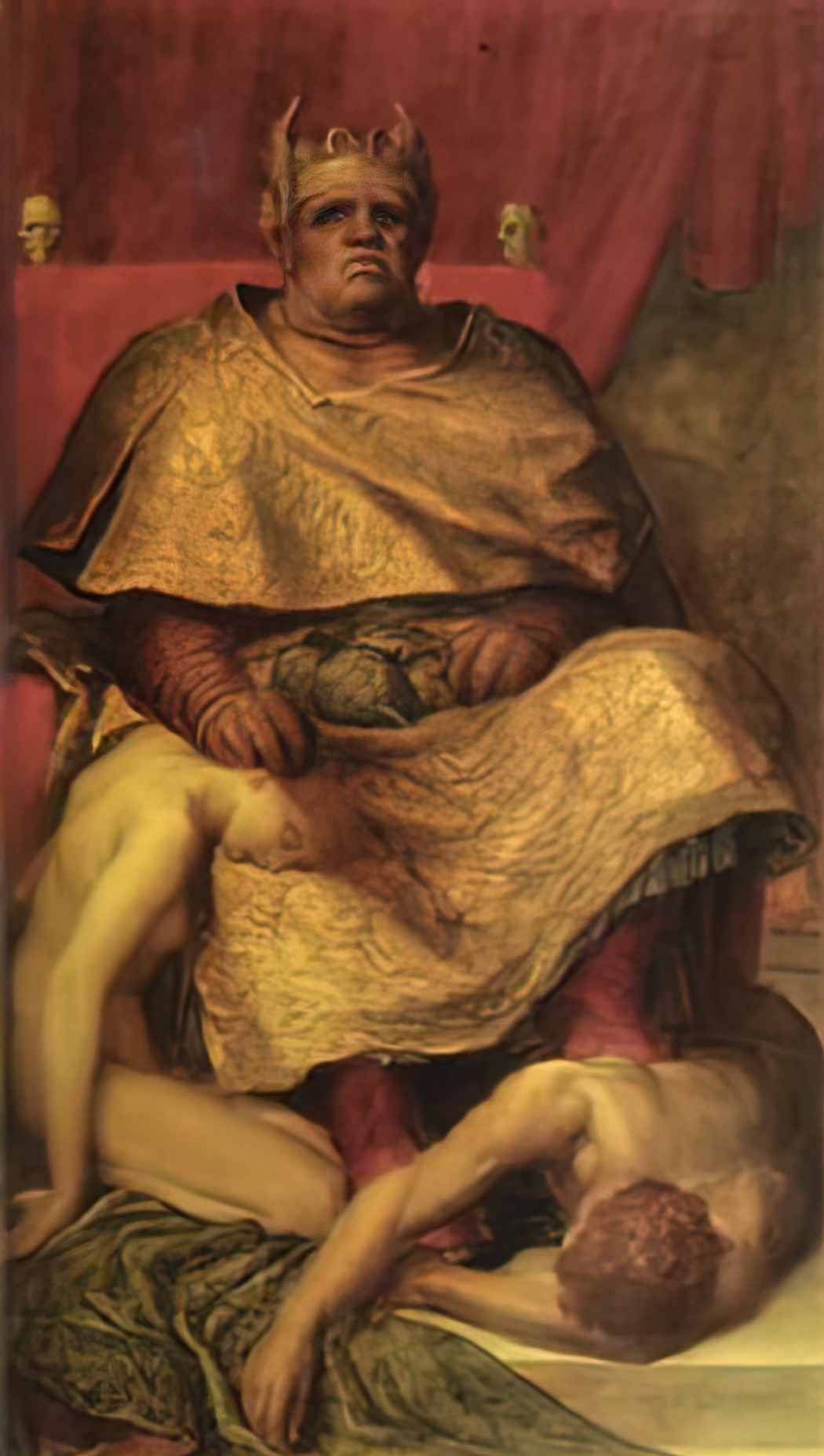 George Frederick Watts mammon 1885 Art A4 Photo Print UK