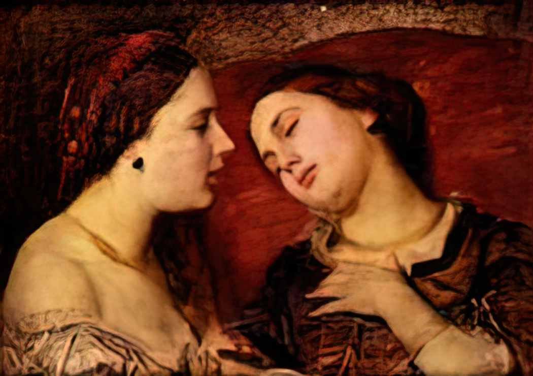 George Frederick Watts miss georgina treherne(1) Art A4 Photo Print UK