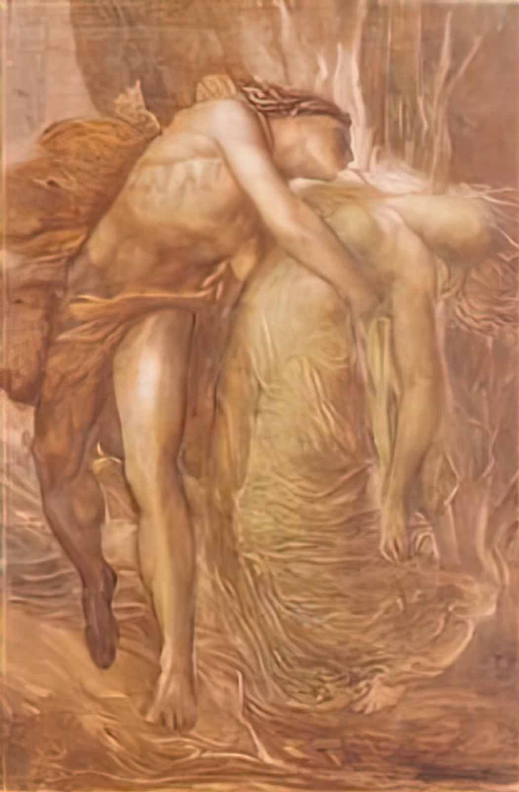 George Frederick Watts orpheus and eurydice 2 Art A4 Photo Print UK