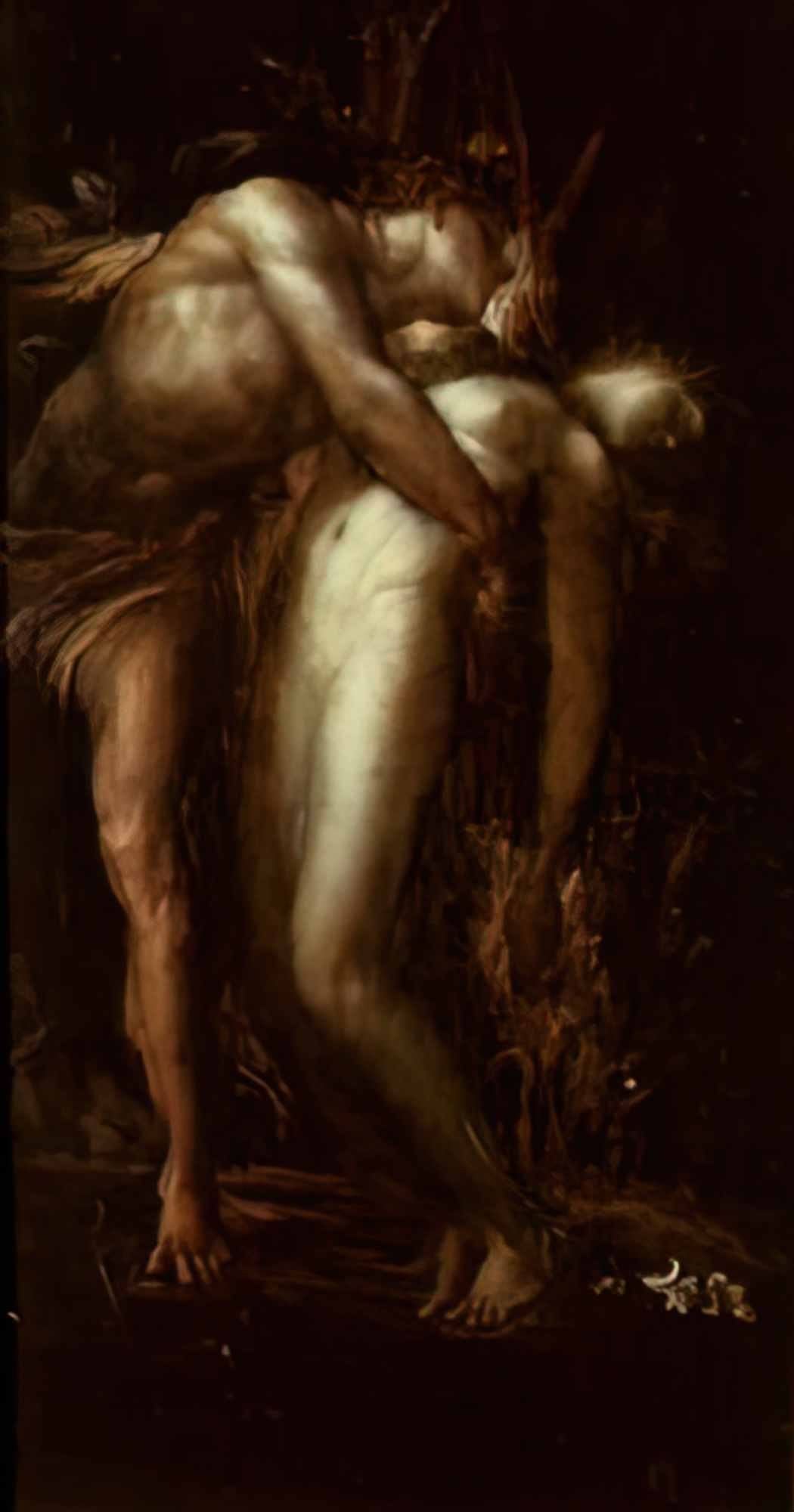 George Frederick Watts orpheus and eurydice Art A4 Photo Print UK