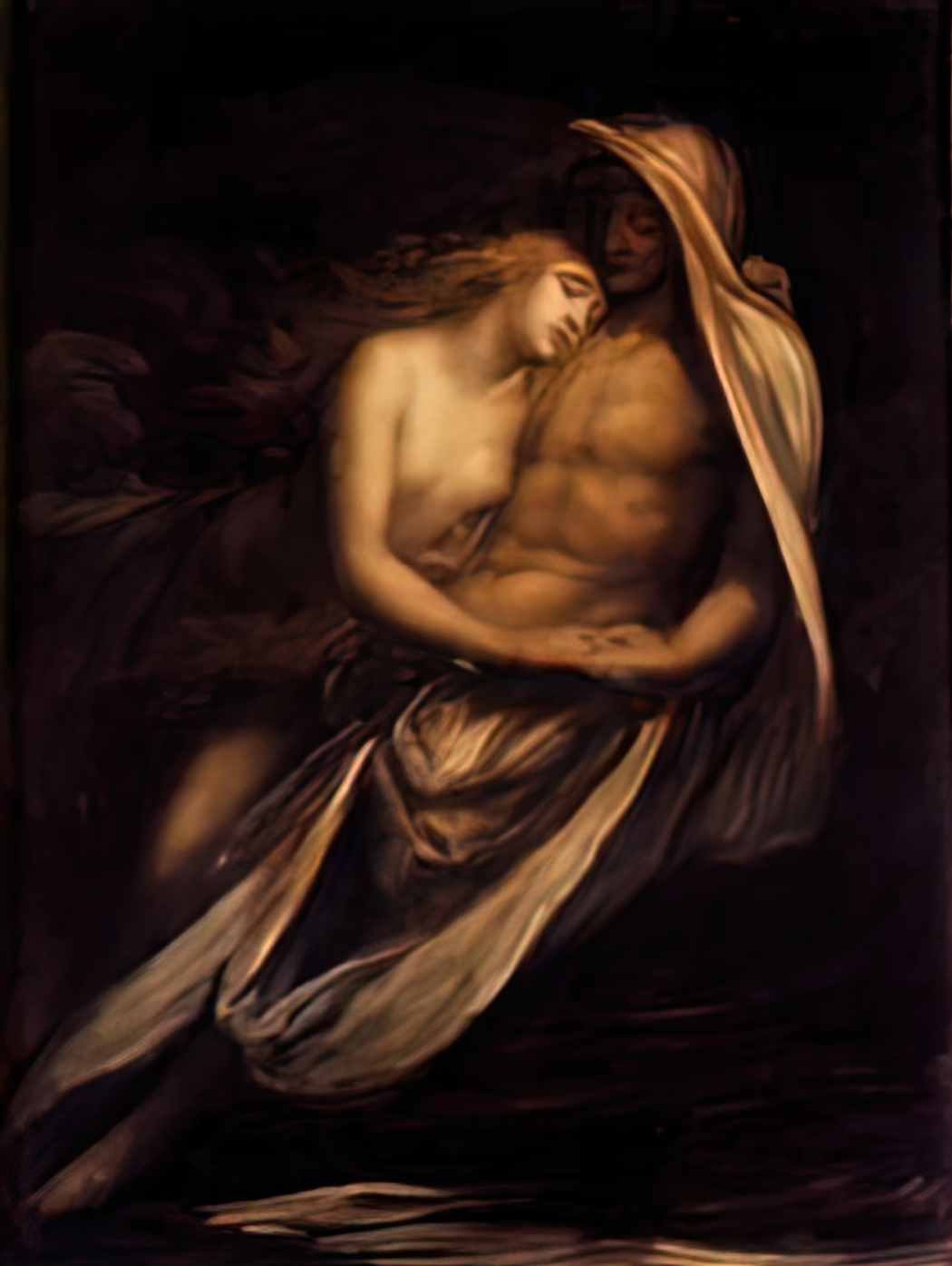 George Frederick Watts paulo and francesco 1 Art A4 Photo Print UK