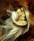 George Frederick Watts paulo and francesco Art A4 Photo Print UK