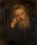 George Frederick Watts portrait of william morris 2 A4 Photo Print