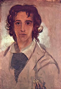 George Frederick Watts self portrait as a young man 1834 Art A4 Photo Print UK