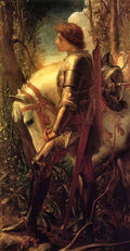 George Frederick Watts sir galahad Art A4 Photo Print UK