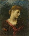 George Frederick Watts violet lindsay 1881 Art A4 Photo Print UK