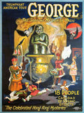 George Magic Magician Vintage A4 Photo Print