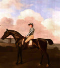 George Stubbs a horse affrighted at a lion Art A4 Photo Print