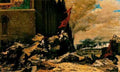Georges Clairin El Incendio De Las Tullerias A4 Photo Print