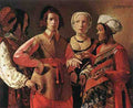 Georges De La Tour Fortune Teller 5 A4 Photo Print
