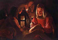 Georges De La Tour St Irene Removing Arrows From St Sebastians Leg 5 A4 Photo Print
