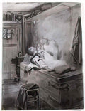 Georges Rochegrosse l homme qui rit les enfants endormis par rochegro Art A4 Photo Print