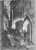 Georges Rochegrosse man who laughs 1869 v2 p188 Art A4 Photo Print
