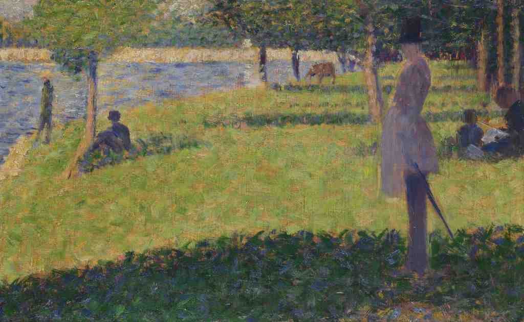 Georges Seurat Study for La Grande Jatte 1 A4 Photo Print