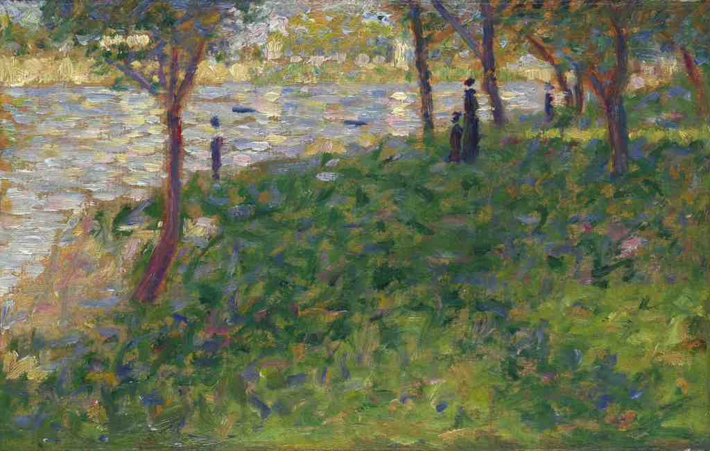 Georges Seurat Study for La Grande Jatte A4 Photo Print
