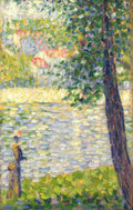 Georges Seurat The Morning Walk A4 Photo Print