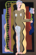 Georges Valmier nude with a flower 1928 Art A4 Photo Print